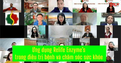 Ứng dụng Relife Enzyme’s trong điều trị và chăm sóc sức khỏe
